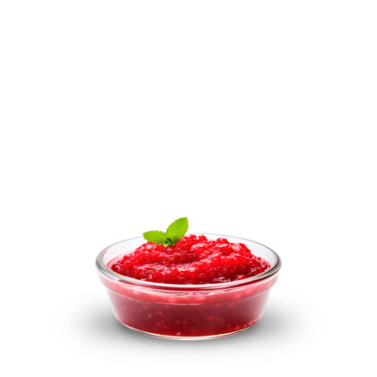 Öntet málna-sajttorta